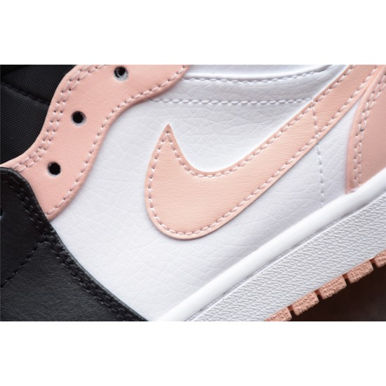 Jordan 1 Retro Mid Crimson Tint 554724-133 Basketball Shoes