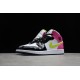 Jordan 1 Retro Mid Cyber Active Fuchsia CZ9835-100 Basketball Shoes