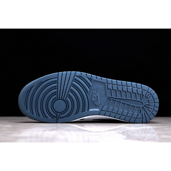 Jordan 1 Retro Mid Dark Teal 554724-411 Basketball Shoes