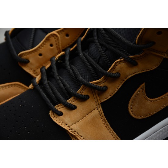 Jordan 1 Retro Mid Desert Ochre DB5453-700 Basketball Shoes