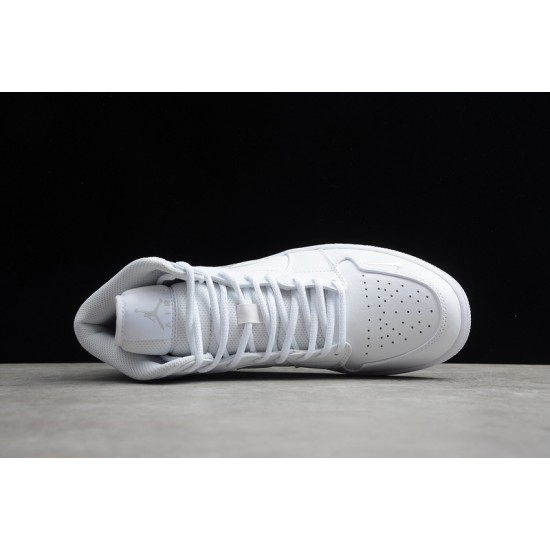 Jordan 1 Retro Mid Euro Tour CW7589-100 Basketball Shoes