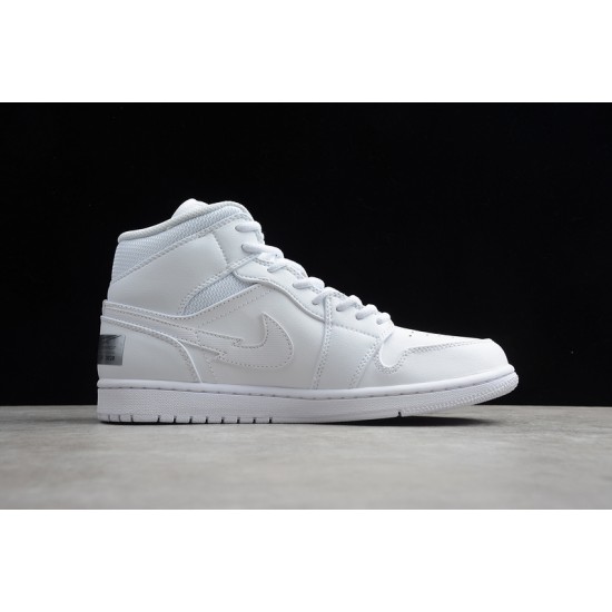 Jordan 1 Retro Mid Euro Tour CW7589-100 Basketball Shoes