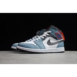 Jordan 1 Retro Mid Fearless CU2802-100 Basketball Shoes