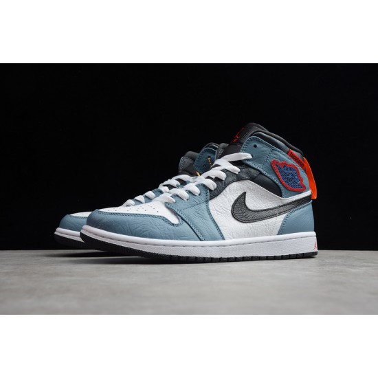 Jordan 1 Retro Mid Fearless CU2802-100 Basketball Shoes