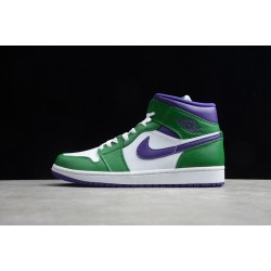 Jordan 1 Retro Mid Hulk 554724-300 Basketball Shoes