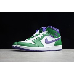 Jordan 1 Retro Mid Hulk 554724-300 Basketball Shoes