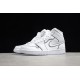 Jordan 1 Retro Mid Iridescent TrimCK6587-100 Basketball Shoes