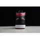 Jordan 1 Retro Mid Noble Red 554724-066 Basketball Shoes