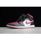 Jordan 1 Retro Mid Noble Red 554724-066 Basketball Shoes