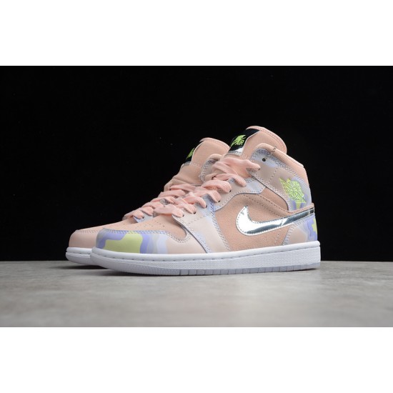 Jordan 1 Retro Mid P(HER)SPECTIVE CW6008-600 Basketball Shoes