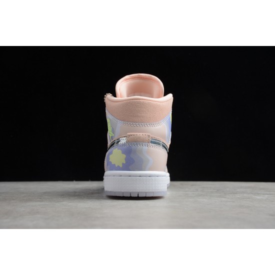 Jordan 1 Retro Mid P(HER)SPECTIVE CW6008-600 Basketball Shoes