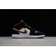 Jordan 1 Retro Mid Rivals BQ6931-005 Basketball Shoes