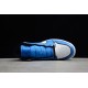 Jordan 1 Retro Mid Signal Blue DD6834-402 Basketball Shoes