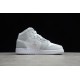 Jordan 1 Retro Mid Swoosh Logo - Grey Camo DD3235-100 Basketball Shoes