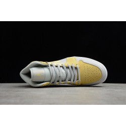 Jordan 1 Retro Mid Tan Grey DA4666-001 Basketball Shoes