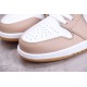 Jordan 1 Retro Mid Tan Gum 554724-271 Basketball Shoes