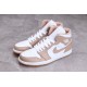 Jordan 1 Retro Mid Tan Gum 554724-271 Basketball Shoes