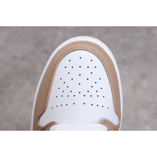 Jordan 1 Retro Mid Tan Gum 554724-271 Basketball Shoes