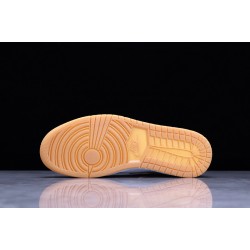 Jordan 1 Retro Mid Tan Gum 554724-271 Basketball Shoes