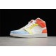 Jordan 1 Retro Mid To My First Coach DJ6908-100 Basketball Shoes