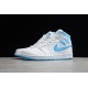 Jordan 1 Retro Mid UNC BQ6472-114 Basketball Shoes