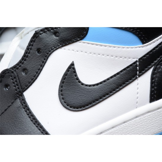 Jordan 1 Retro Mid University Blue BQ6472-102 Basketball Shoes