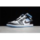 Jordan 1 Retro Mid University Blue BQ6472-102 Basketball Shoes
