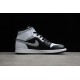 Jordan 1 Retro Mid White Shadow 554724-073 Basketball Shoes