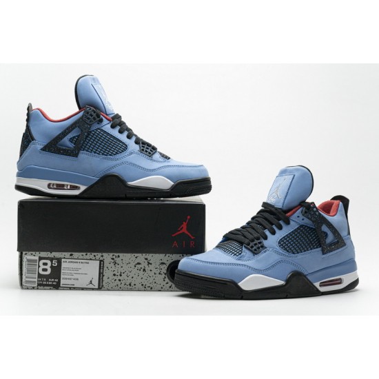 Men Air Jordan 4 Retro Houston Oilers