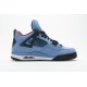 Men Air Jordan 4 Retro Houston Oilers