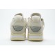 Men OFF White x Air Jordan 4 Sail