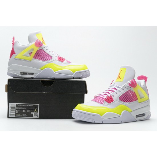Women Air Jordan 4 Retro SE Lemon Venom