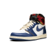 Air Jordan 1 High UN Union Storm Blue White Storm Blue Varsity Red