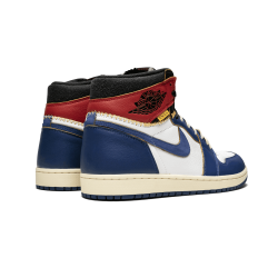 Air Jordan 1 High UN Union Storm Blue White Storm Blue Varsity Red