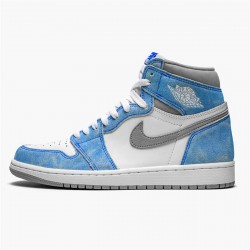 Air Jordan 1 Retro High OG Hyper Royal 555088 402 Hyper Royal Light Smoke Grey W AJ1