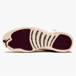 Air Jordan 12 Retro Bordeaux Mens AJ12 130690 617 BordeauxSail Metallic Silver