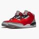 Air Jordan 3 Retro Fire Red Cement Mens CU2277 600 Varsity Red AJ3
