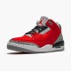 Air Jordan 3 Retro Fire Red Cement Mens CU2277 600 Varsity Red AJ3