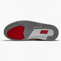 Air Jordan 3 Retro Fire Red Cement Mens CU2277 600 Varsity Red AJ3