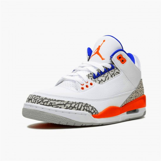 Air Jordan 3 Retro Knicks 136064 148 WhiteOld Royal University Ora AJ3 Air Jordan 3 Retro Knicks 136064 148 WhiteOld Royal University Ora AJ3