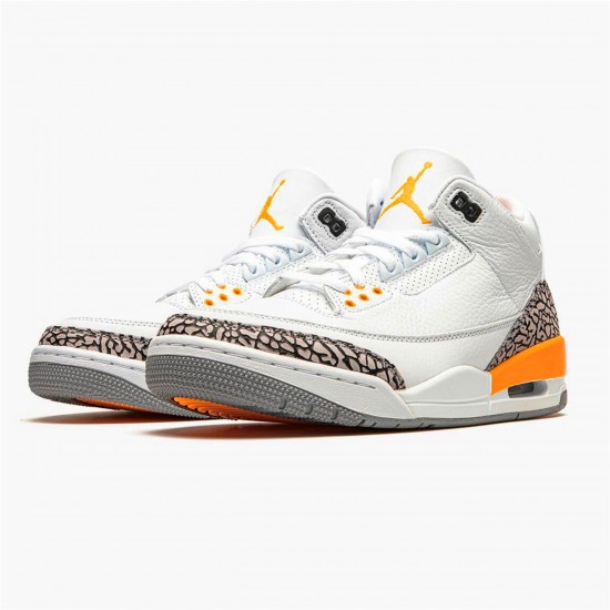Air Jordan 3 Retro Laser Orange CK9246 108 WhiteLaser Orange Cement Grey AJ3