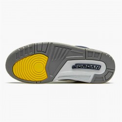 Air Jordan 3 Retro Michigan Mens AJ3 820064 BlackUniversity Gold Cement G AJ3