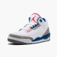Air Jordan 3 Retro OG True Blue Mens 854262 106 WhiteFire Red True Blue AJ3