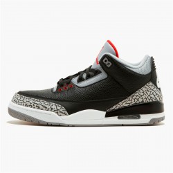 Air Jordan 3 Retro Og BlackCement BlackFire Red Cement Grey 854262 001 Aj3 Shoes