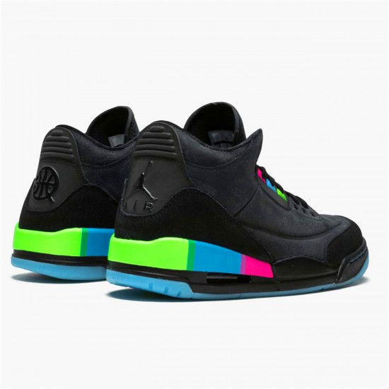 Air Jordan 3 Retro Quai54 AT9195 001 BlackBlack Electric Green AJ3 Air Jordan 3 Retro Quai54 AT9195 001 BlackBlack Electric Green AJ3