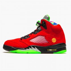 Air Jordan 5 Retro What The Mens Varsity MaizeCourt Purple Gho CZ5725 700 AJ5