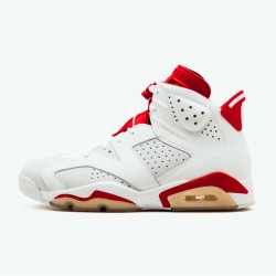 Air Jordan Retro 6 Alternate 384664 113 WhiteGym Red Pure Platinum AJ6 Black