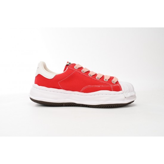 Mihara Yasuhiro NO 766 White And White Red For M/W Sports Shoes Mihara Yasuhiro NO 766 White And White Red For M/W Sports Shoes