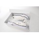 Mihara Yasuhiro NO 783 White And White And Black Stripes For M/W Sports Shoes Mihara Yasuhiro NO 783 White And White And Black Stripes For M/W Sports Shoes