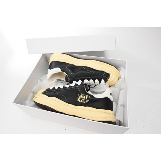 Mihara Yasuhiro NO 787 Black Gold White Tail For M/W Sports Shoes